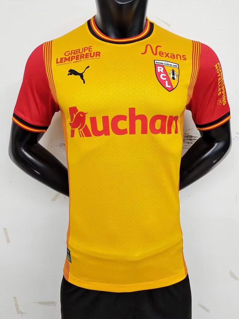 AAA Quality RC Lens 23/24 Home Soccer Jersey(Player)
